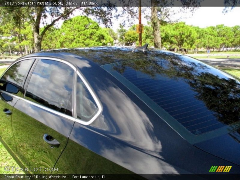 Black / Titan Black 2013 Volkswagen Passat 2.5L SE