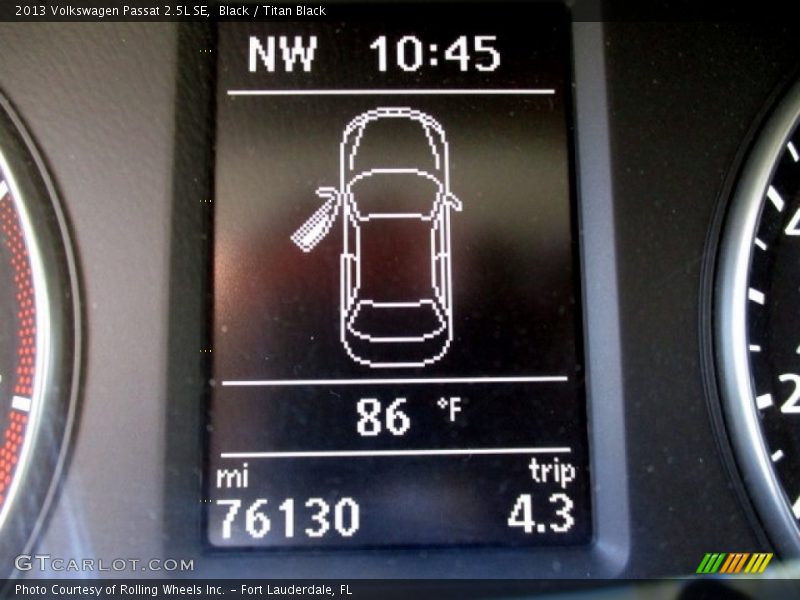 Black / Titan Black 2013 Volkswagen Passat 2.5L SE