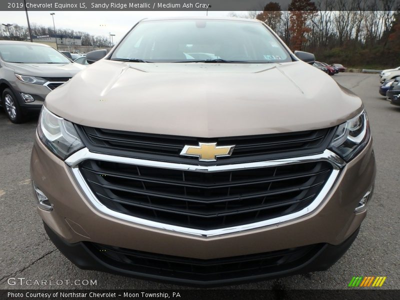 Sandy Ridge Metallic / Medium Ash Gray 2019 Chevrolet Equinox LS