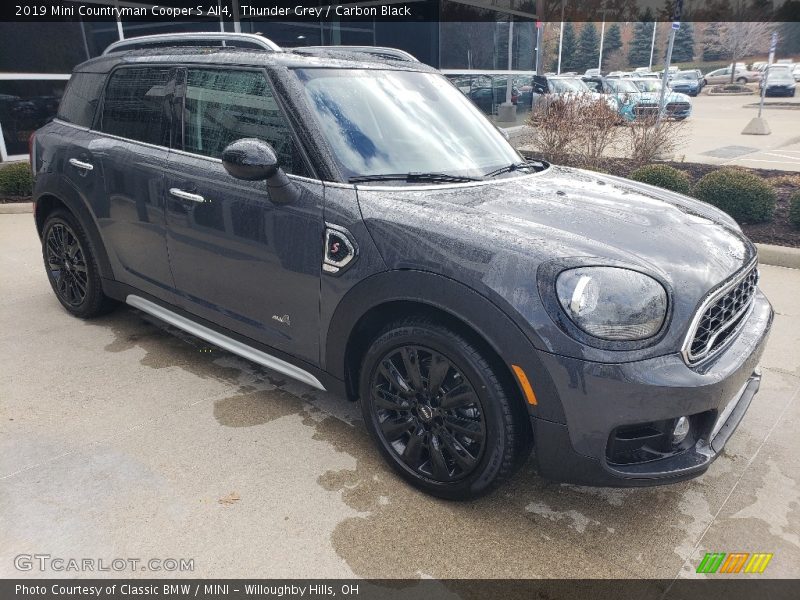 Thunder Grey / Carbon Black 2019 Mini Countryman Cooper S All4