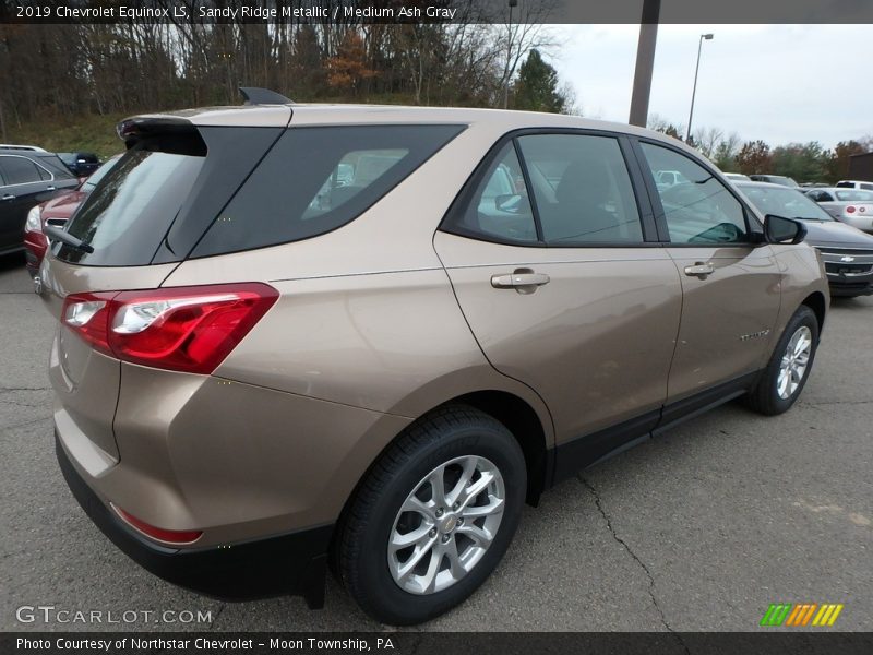Sandy Ridge Metallic / Medium Ash Gray 2019 Chevrolet Equinox LS
