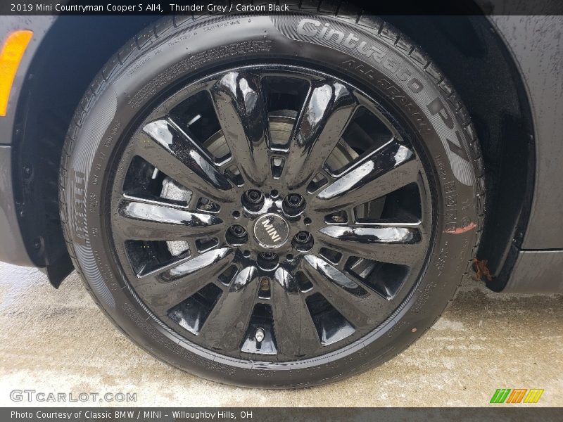Thunder Grey / Carbon Black 2019 Mini Countryman Cooper S All4
