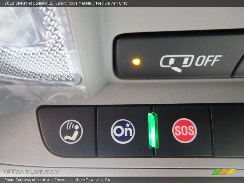 Sandy Ridge Metallic / Medium Ash Gray 2019 Chevrolet Equinox LS