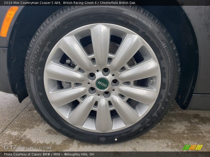 British Racing Green II / Chesterfield British Oak 2019 Mini Countryman Cooper S All4