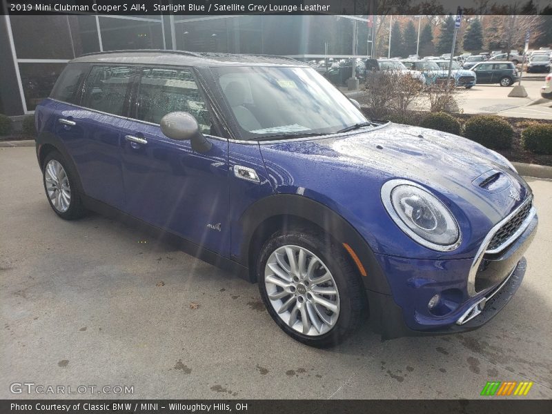Starlight Blue / Satellite Grey Lounge Leather 2019 Mini Clubman Cooper S All4