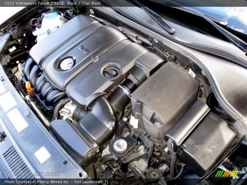 Black / Titan Black 2013 Volkswagen Passat 2.5L SE