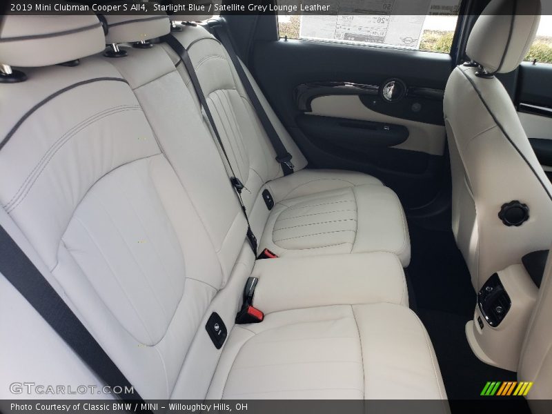 Starlight Blue / Satellite Grey Lounge Leather 2019 Mini Clubman Cooper S All4