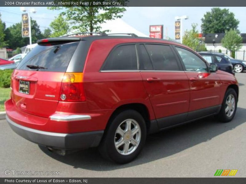 Inferno Red Pearl / Dark Slate Gray 2004 Chrysler Pacifica AWD