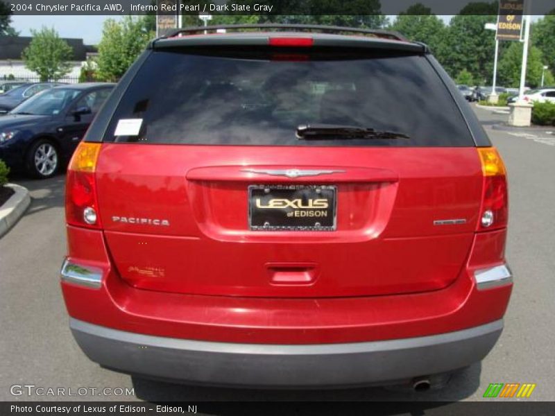 Inferno Red Pearl / Dark Slate Gray 2004 Chrysler Pacifica AWD