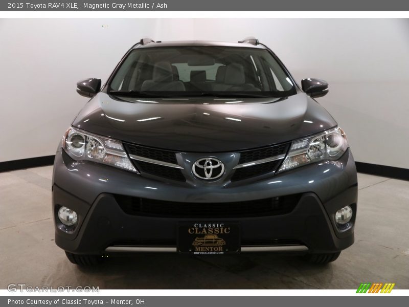 Magnetic Gray Metallic / Ash 2015 Toyota RAV4 XLE