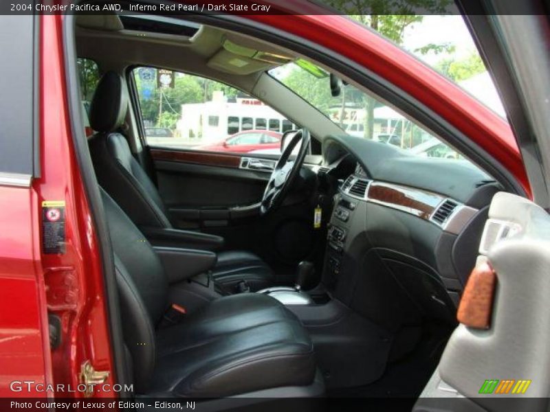 Inferno Red Pearl / Dark Slate Gray 2004 Chrysler Pacifica AWD