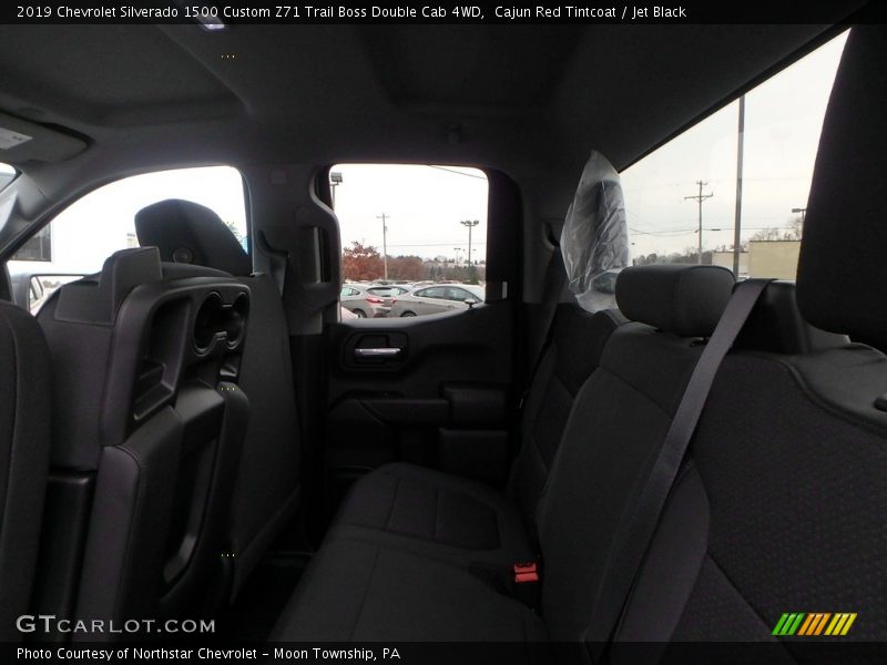 Rear Seat of 2019 Silverado 1500 Custom Z71 Trail Boss Double Cab 4WD