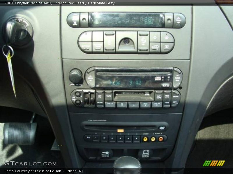 Inferno Red Pearl / Dark Slate Gray 2004 Chrysler Pacifica AWD
