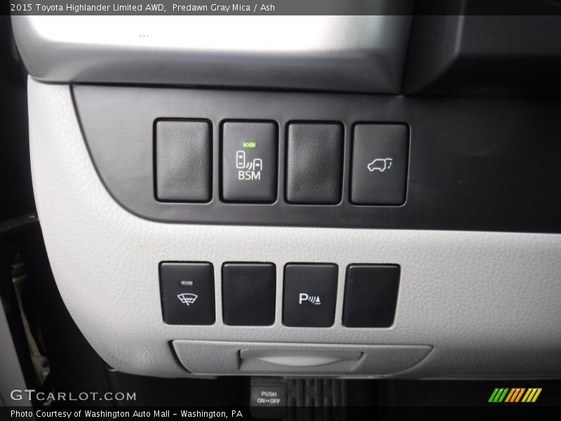 Predawn Gray Mica / Ash 2015 Toyota Highlander Limited AWD