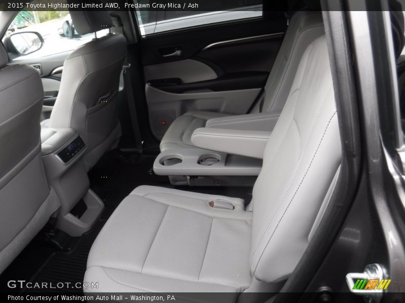 Predawn Gray Mica / Ash 2015 Toyota Highlander Limited AWD