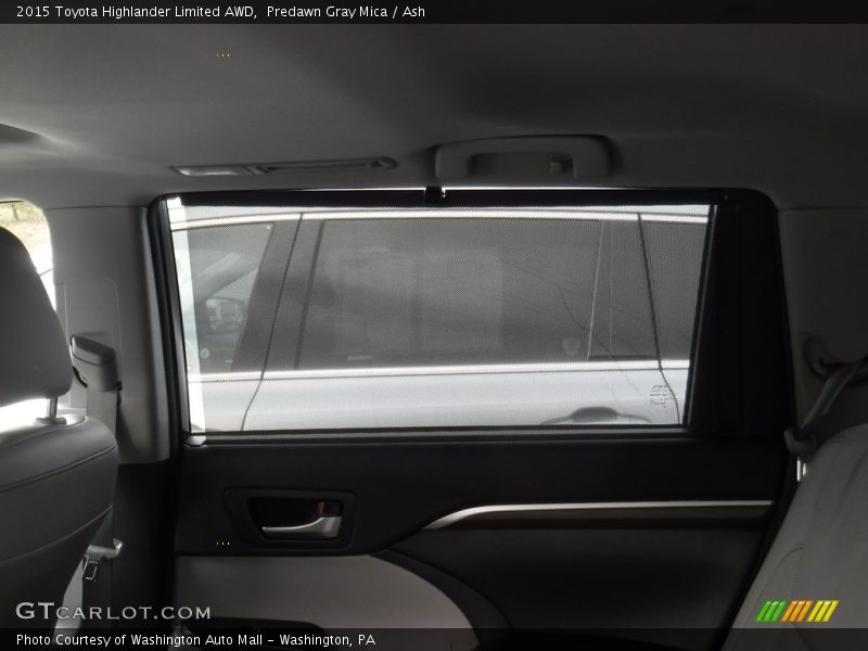 Predawn Gray Mica / Ash 2015 Toyota Highlander Limited AWD