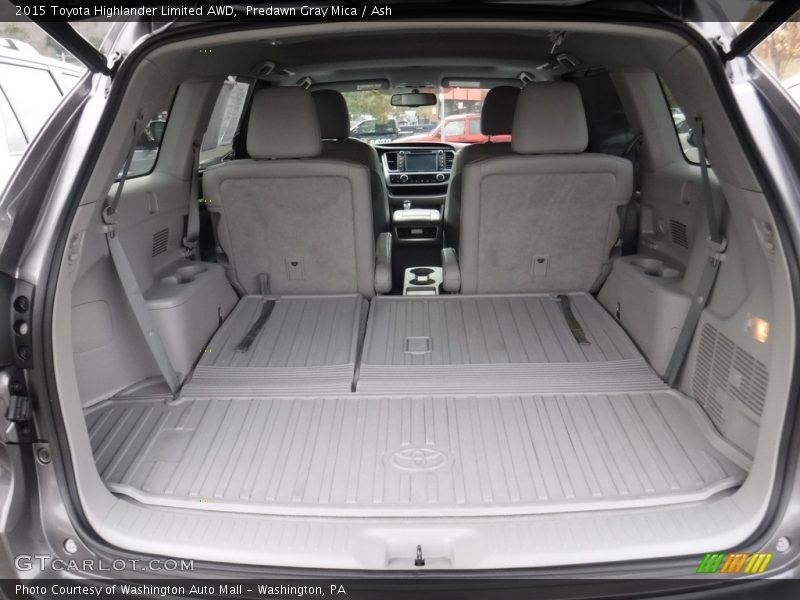 Predawn Gray Mica / Ash 2015 Toyota Highlander Limited AWD