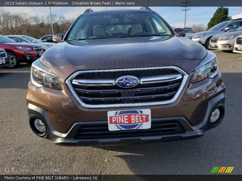 Cinnamon Brown Pearl / Warm Ivory 2019 Subaru Outback 2.5i Premium