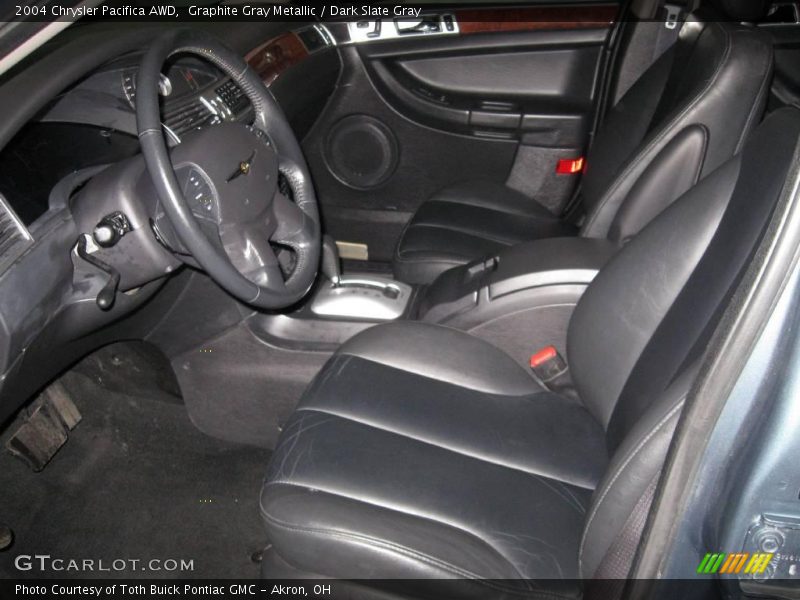 Graphite Gray Metallic / Dark Slate Gray 2004 Chrysler Pacifica AWD