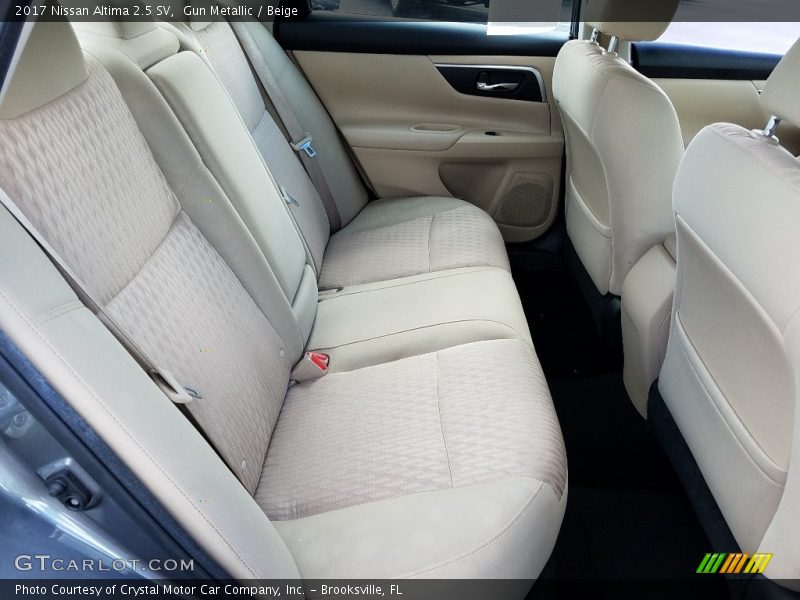 Gun Metallic / Beige 2017 Nissan Altima 2.5 SV