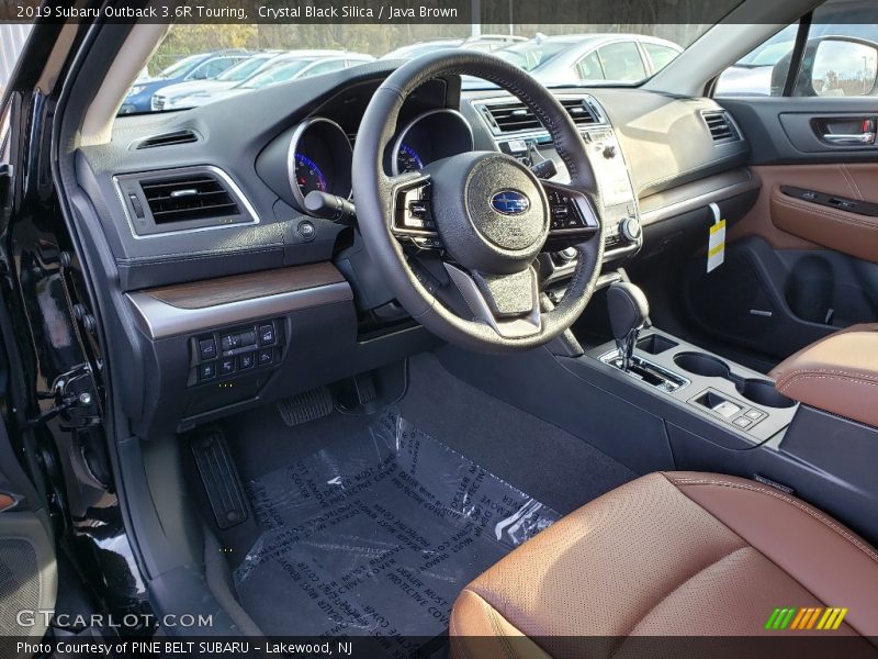  2019 Outback 3.6R Touring Java Brown Interior