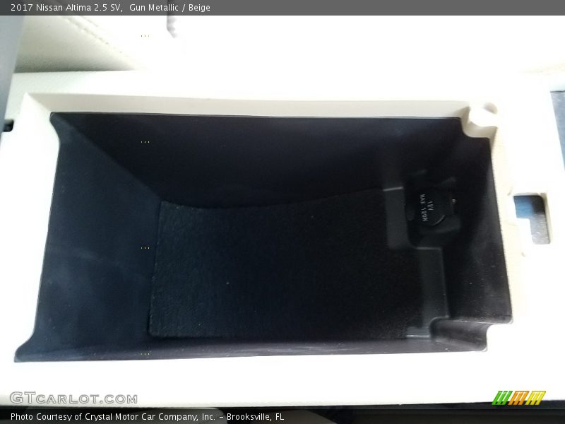 Gun Metallic / Beige 2017 Nissan Altima 2.5 SV