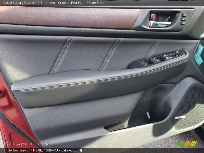 Crimson Red Pearl / Slate Black 2019 Subaru Outback 2.5i Limited