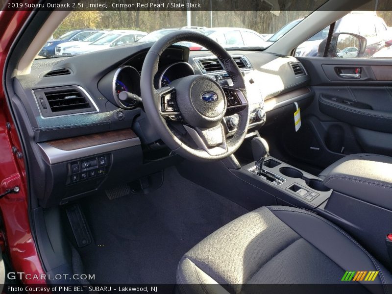 Crimson Red Pearl / Slate Black 2019 Subaru Outback 2.5i Limited