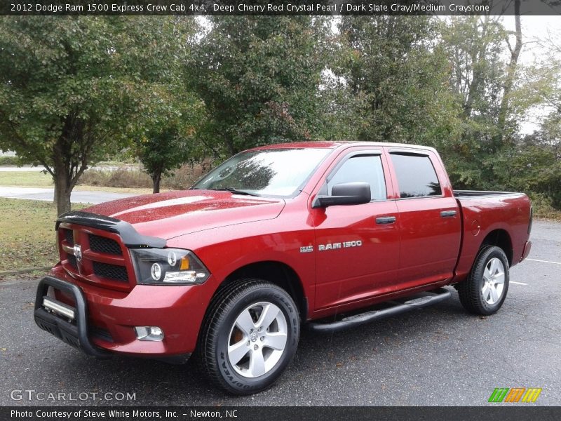 Deep Cherry Red Crystal Pearl / Dark Slate Gray/Medium Graystone 2012 Dodge Ram 1500 Express Crew Cab 4x4