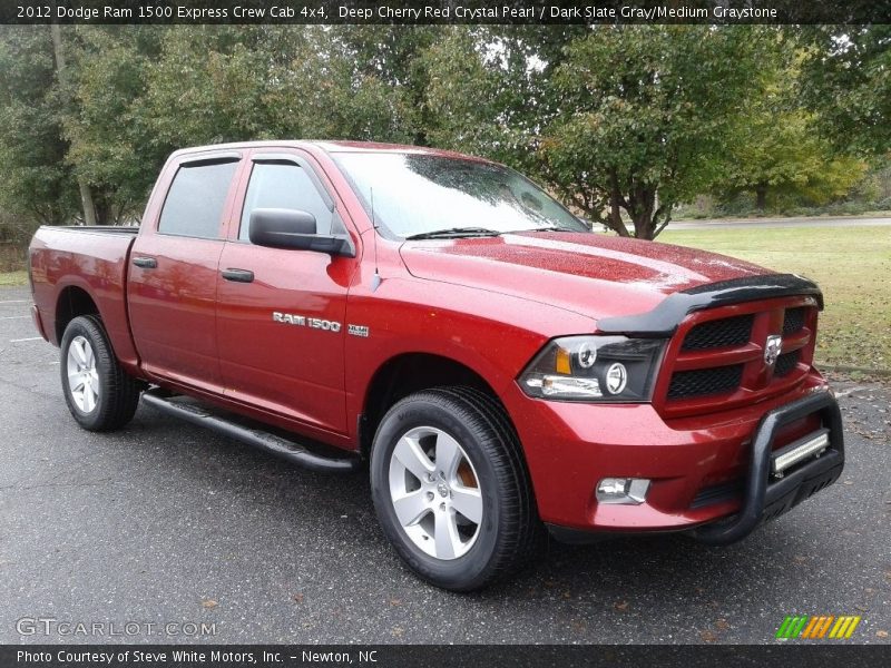 Deep Cherry Red Crystal Pearl / Dark Slate Gray/Medium Graystone 2012 Dodge Ram 1500 Express Crew Cab 4x4