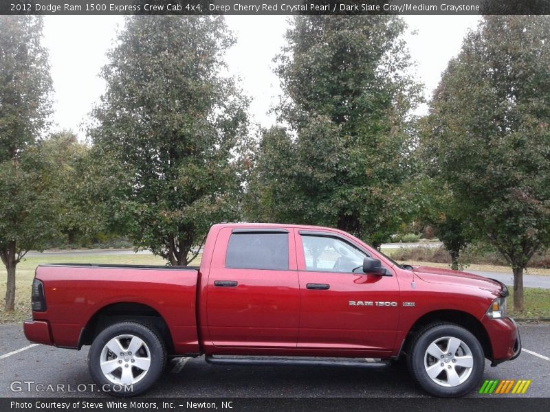 Deep Cherry Red Crystal Pearl / Dark Slate Gray/Medium Graystone 2012 Dodge Ram 1500 Express Crew Cab 4x4