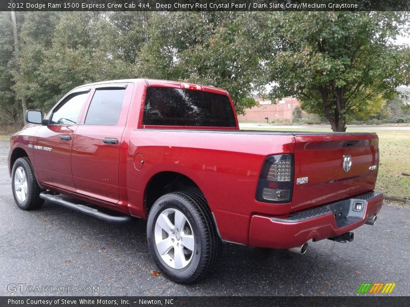 Deep Cherry Red Crystal Pearl / Dark Slate Gray/Medium Graystone 2012 Dodge Ram 1500 Express Crew Cab 4x4