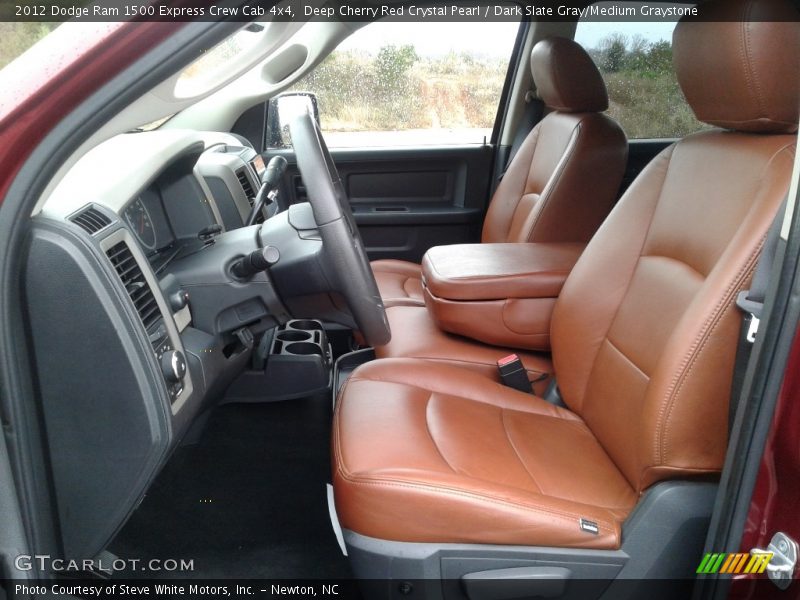 Deep Cherry Red Crystal Pearl / Dark Slate Gray/Medium Graystone 2012 Dodge Ram 1500 Express Crew Cab 4x4