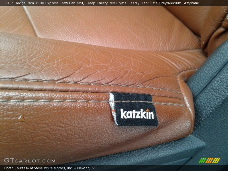 Deep Cherry Red Crystal Pearl / Dark Slate Gray/Medium Graystone 2012 Dodge Ram 1500 Express Crew Cab 4x4