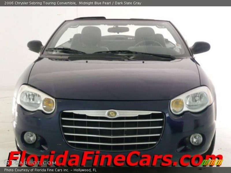 Midnight Blue Pearl / Dark Slate Gray 2006 Chrysler Sebring Touring Convertible