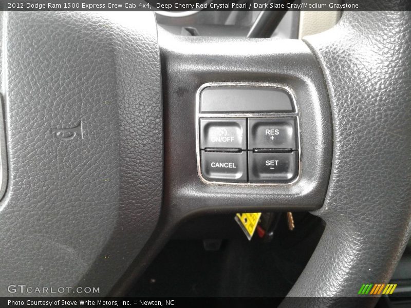 Deep Cherry Red Crystal Pearl / Dark Slate Gray/Medium Graystone 2012 Dodge Ram 1500 Express Crew Cab 4x4