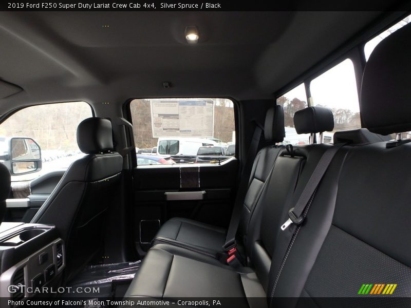 Silver Spruce / Black 2019 Ford F250 Super Duty Lariat Crew Cab 4x4