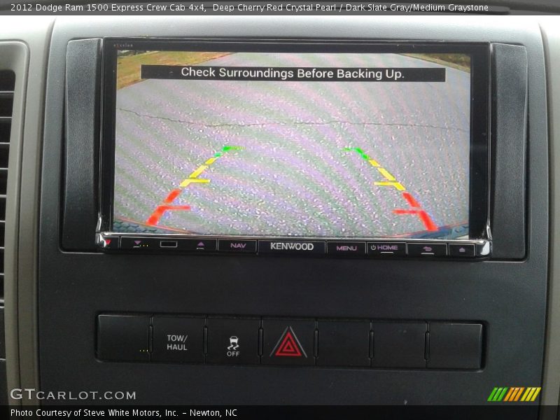 Deep Cherry Red Crystal Pearl / Dark Slate Gray/Medium Graystone 2012 Dodge Ram 1500 Express Crew Cab 4x4