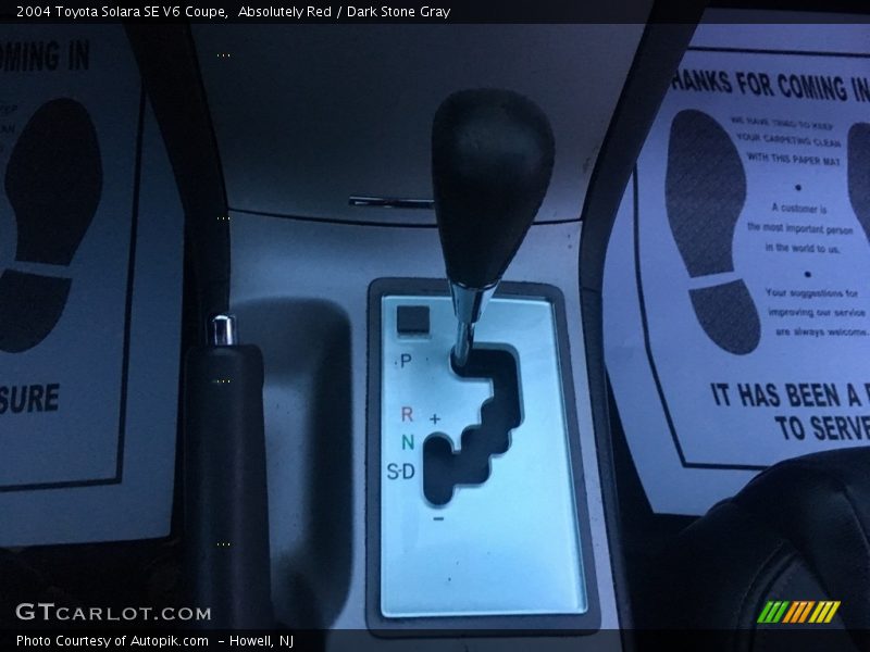 Absolutely Red / Dark Stone Gray 2004 Toyota Solara SE V6 Coupe