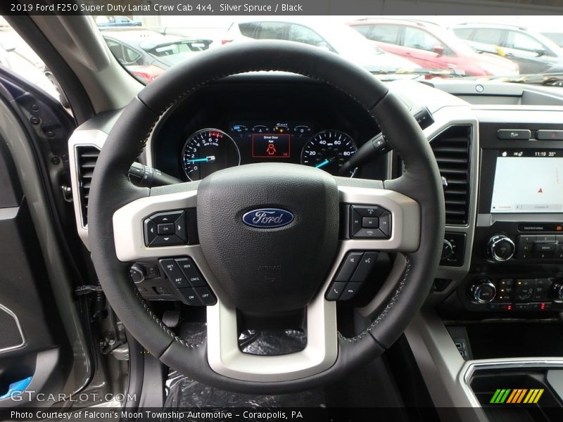  2019 F250 Super Duty Lariat Crew Cab 4x4 Steering Wheel