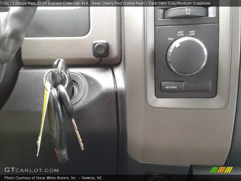 Deep Cherry Red Crystal Pearl / Dark Slate Gray/Medium Graystone 2012 Dodge Ram 1500 Express Crew Cab 4x4