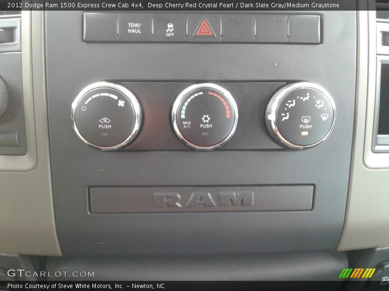 Deep Cherry Red Crystal Pearl / Dark Slate Gray/Medium Graystone 2012 Dodge Ram 1500 Express Crew Cab 4x4