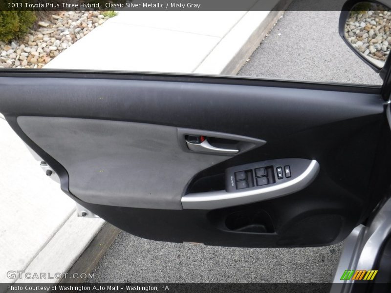 Classic Silver Metallic / Misty Gray 2013 Toyota Prius Three Hybrid