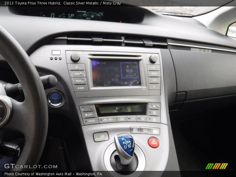 Classic Silver Metallic / Misty Gray 2013 Toyota Prius Three Hybrid