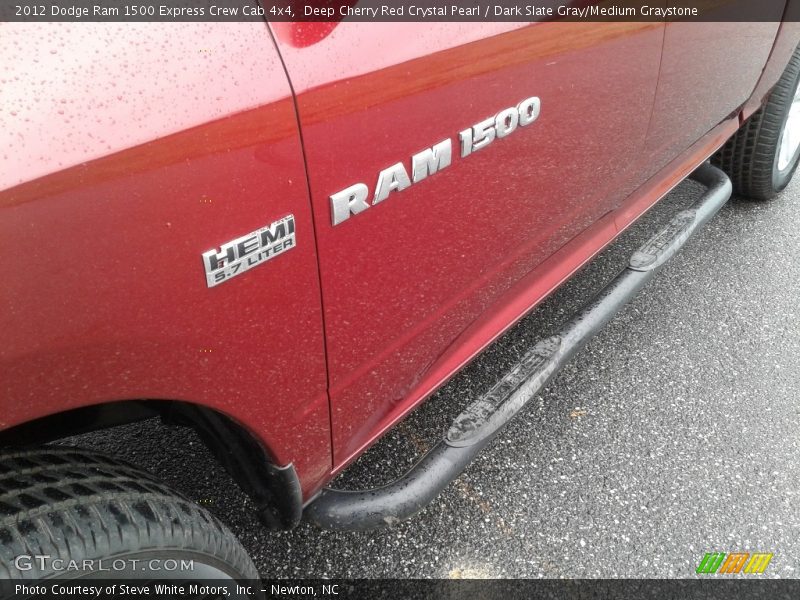 Deep Cherry Red Crystal Pearl / Dark Slate Gray/Medium Graystone 2012 Dodge Ram 1500 Express Crew Cab 4x4