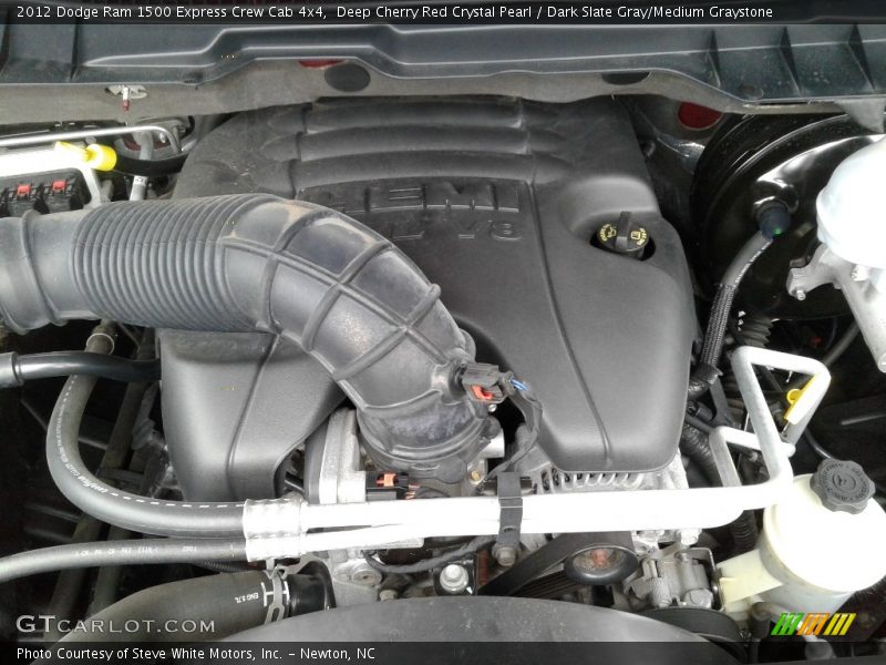 Deep Cherry Red Crystal Pearl / Dark Slate Gray/Medium Graystone 2012 Dodge Ram 1500 Express Crew Cab 4x4