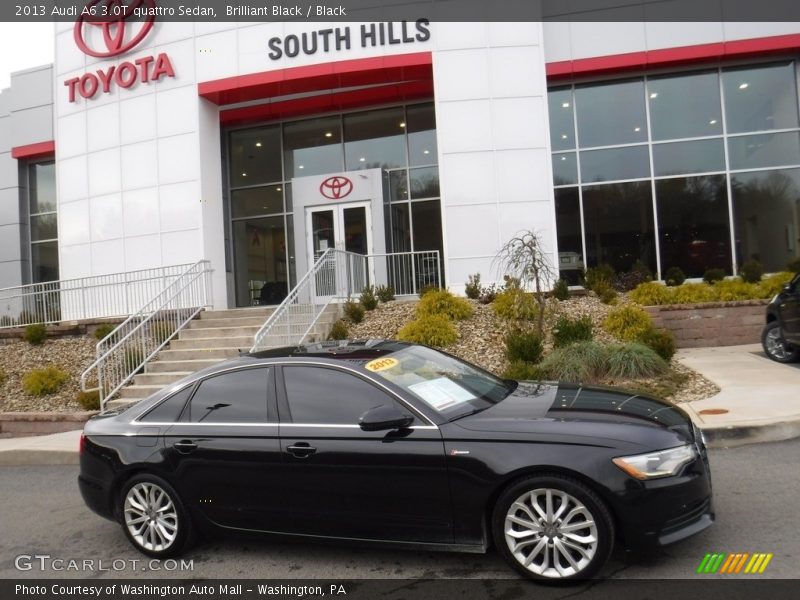 Brilliant Black / Black 2013 Audi A6 3.0T quattro Sedan