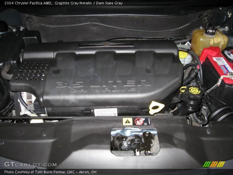 Graphite Gray Metallic / Dark Slate Gray 2004 Chrysler Pacifica AWD