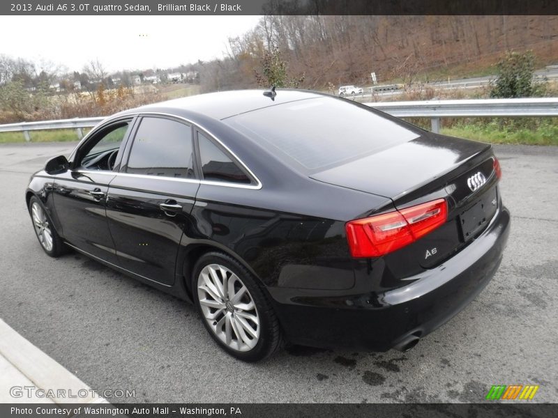 Brilliant Black / Black 2013 Audi A6 3.0T quattro Sedan