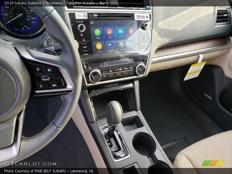 Tungsten Metallic / Warm Ivory 2019 Subaru Outback 2.5i Limited